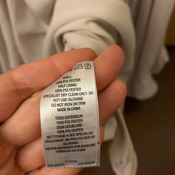 French Connection Blush Beaded Bow Tulle Dress - Picture 8 of 12